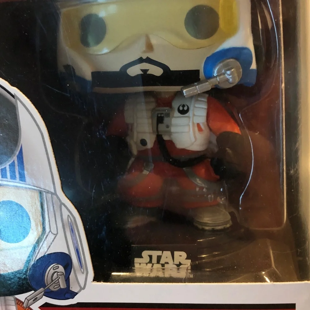 Pop Star Wars Snap Wexley Red and Blue Vinyl Figure